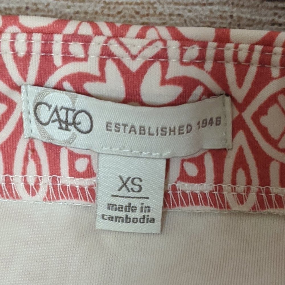NWOT Pink and Orange Ombre Pencil Skirt - Picture 4 of 4